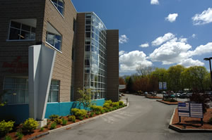 Photo of outside of West Roxbury location.